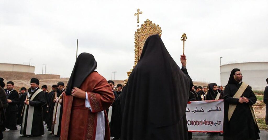 Procesja religijna w Teheranie z Najświętszym Sakramentem modli się o deszcz i nawrócenie w czasie kryzysu wodnego