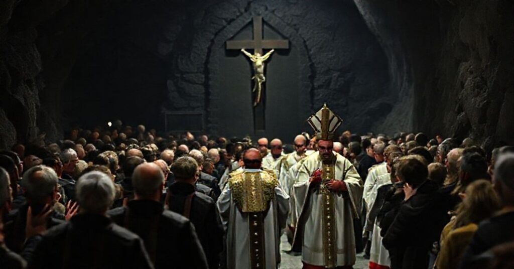 Sobótka katolicka po tragedii górniczej w Pniowku