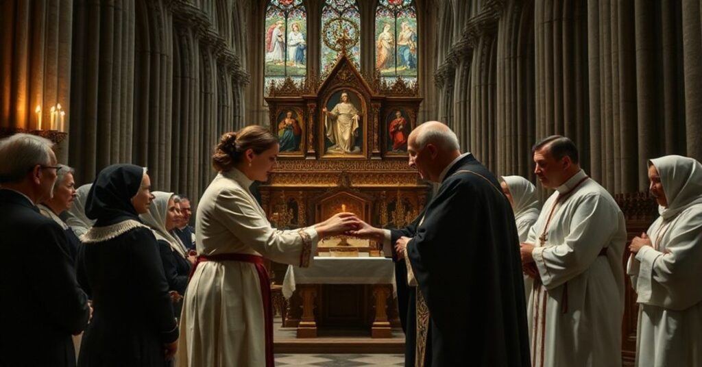 Scena profanacji Eucharystii w katedrze Notre Dame - Brigitte Macron otrzymuje Komunię od nieprawowierno ordynowanego Philippe'a Marsseta