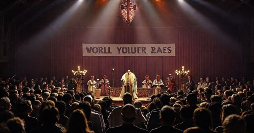 Sobór posoborowy profanacja godności Chrystusa Króla w Kielcach