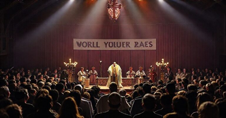 Sobór posoborowy profanacja godności Chrystusa Króla w Kielcach