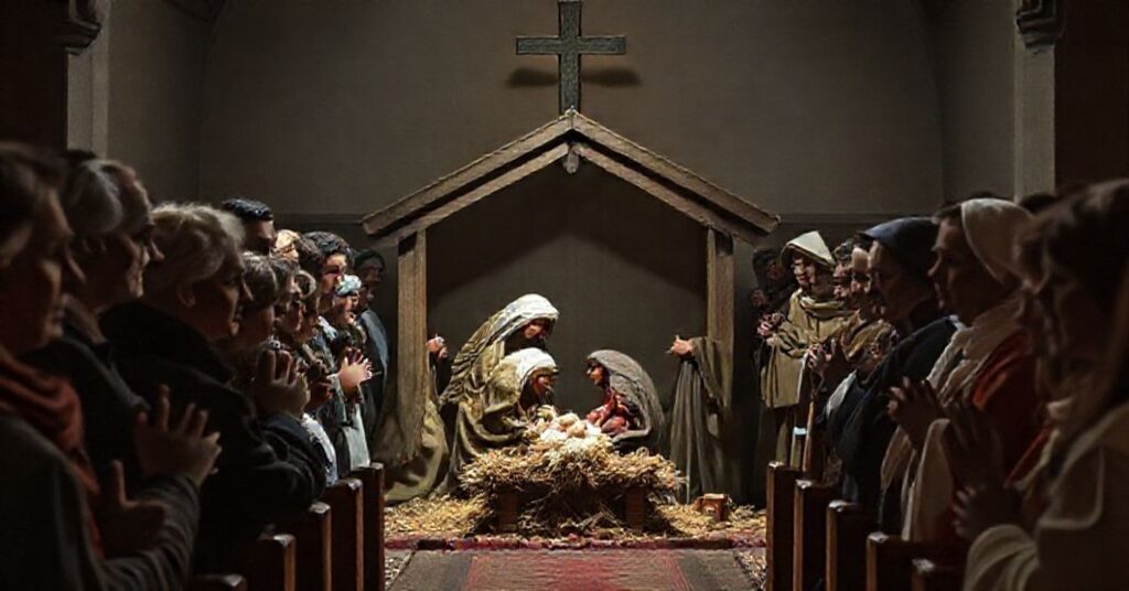 Spalona szopka bożonarodzeniowa w Dedham - profanacja tradycji katolickiej