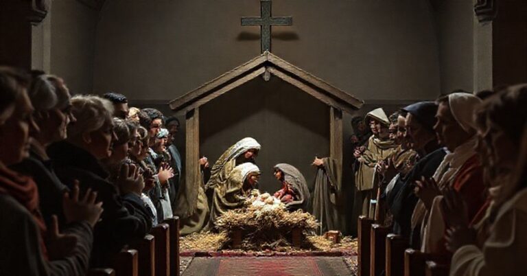 Spalona szopka bożonarodzeniowa w Dedham - profanacja tradycji katolickiej