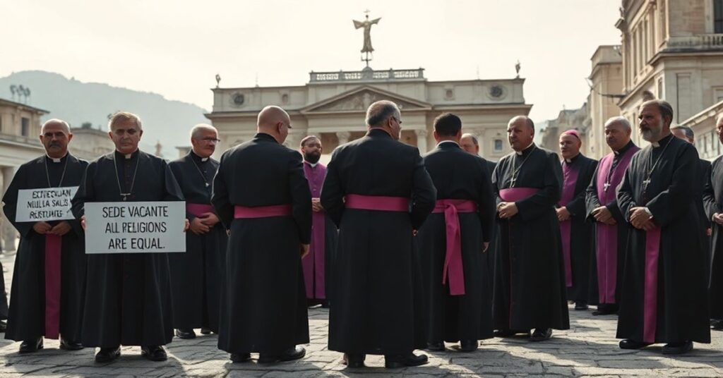 Prawdziwi kapłani katolickie protestują wobec nowych heretyckich nominacji w Watykanie