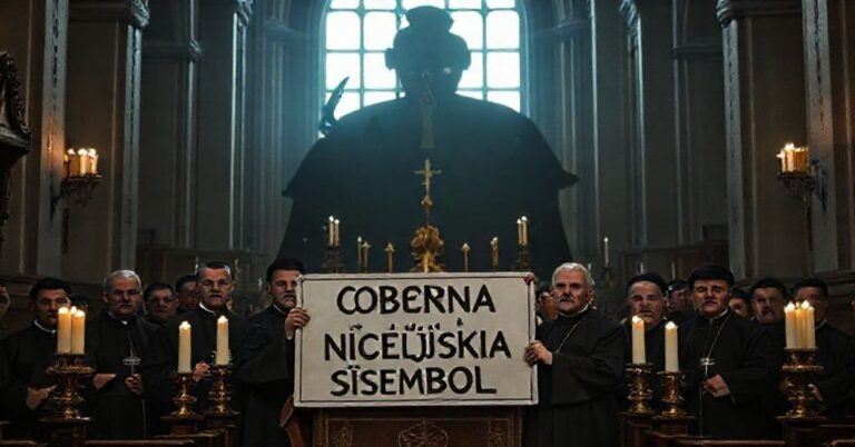 Grupa katolickich tradycjonalistów modli się w katedrze przeciwko ekumenicznej deklaracji