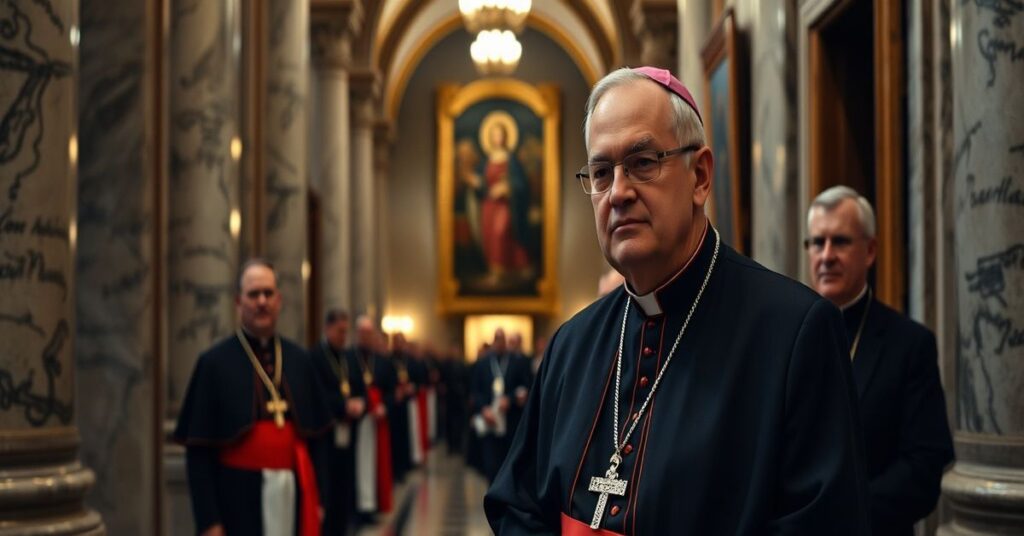 Soborowa apostazja: Arcybiskup Edgar Peñia Parra wwatykanskie przejście władzy