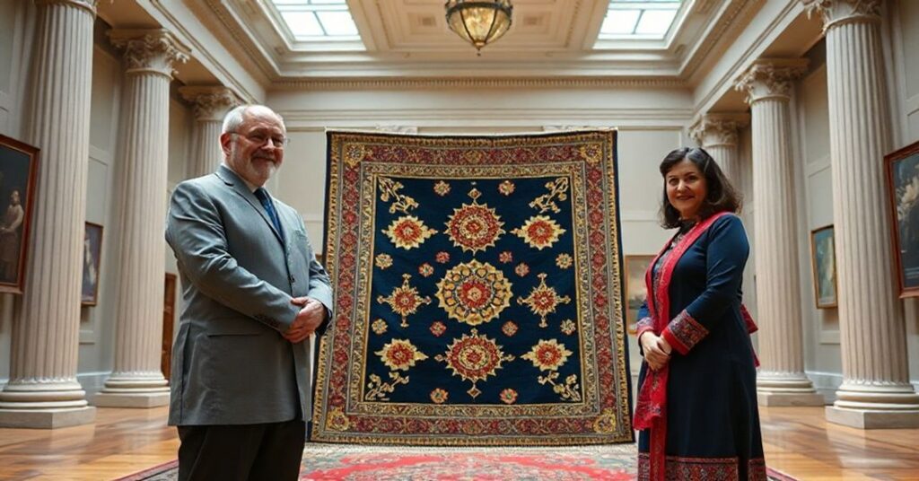 Solemne przyjęcie dywanu Malibeyli przez Muzeum Azji i Pacyfiku; krytyka relatywizmu kulturowego i islamskiej propagandy