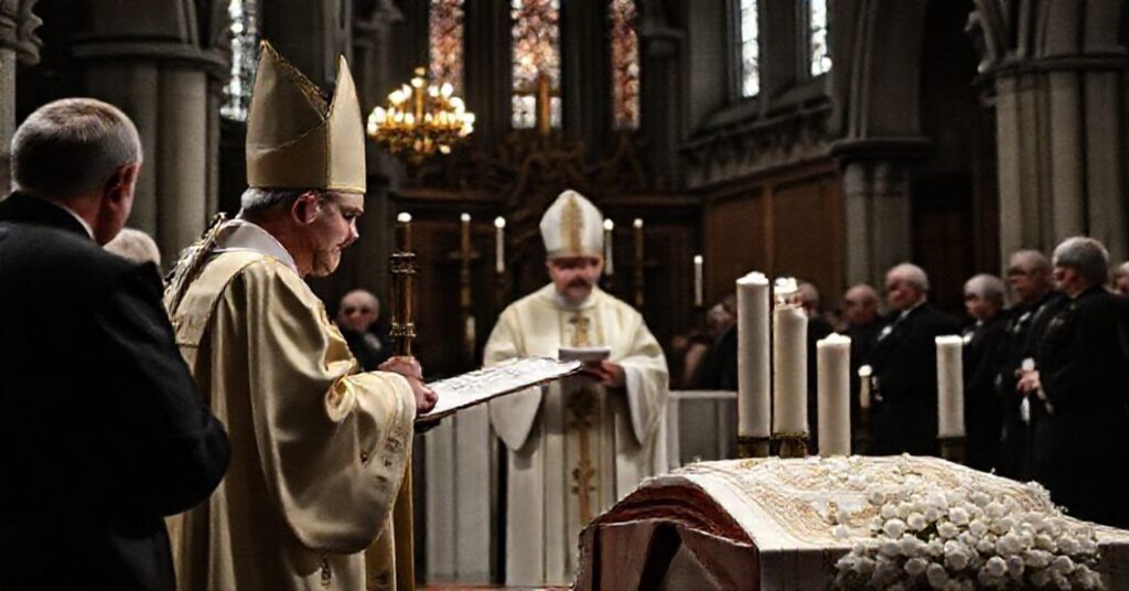 Ceremonia katolicka w katedrze w Bydgoszczy z udziałem fałszywych duchownych.