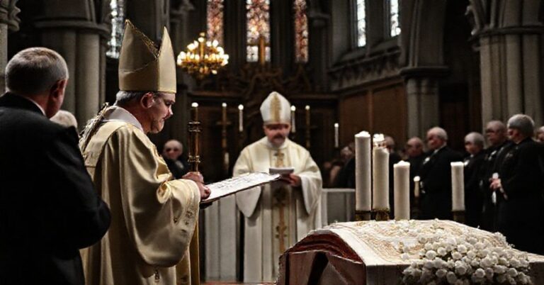 Ceremonia katolicka w katedrze w Bydgoszczy z udziałem fałszywych duchownych.