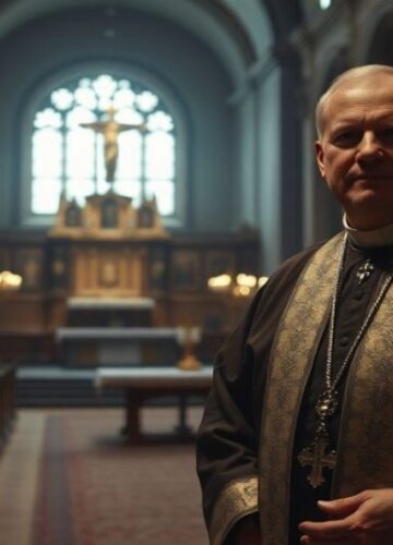 Pustka ducha - Modernistyczna pseudolityrgia w Bielsku-Białej Pusty kościół w Bielsku-Białej podczas pseudolityrgii Wlkiego Czwartku w 2026 roku z pseudobiskupem Piotrem Gregerem.