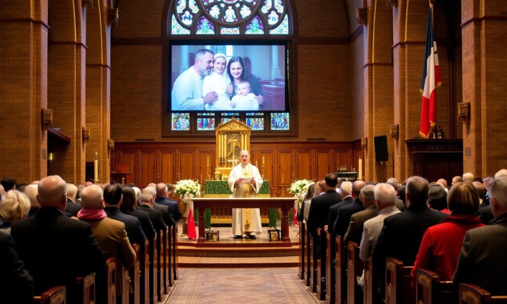 Relikwie błogosławionej rodziny Ulmów w parafii św. Franciszka Borgiasza w Chicago