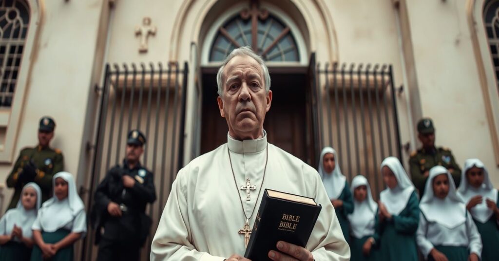 Przedstawienie represji religijnych na Kubie w 2025 roku: księży i wiernych, którzy walczą o wolność religijną.