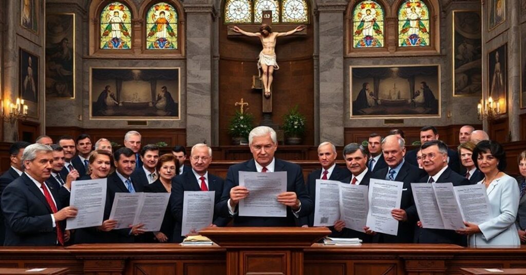 Grupa republikańskich posłów w kongresie przedstawia pismo do administracji Trumpa o zabronieniu przesyłania tabletek aboracyjnych