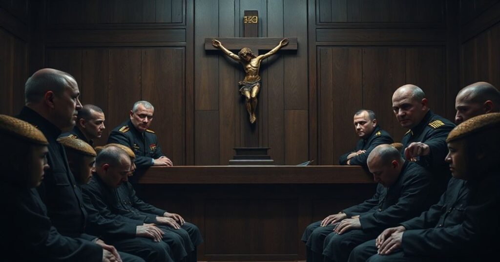 Rosyjski sąd wojskowy skazujący ukraińskich jeńców wojennych na kary więzienia przy zamkniętych procesach