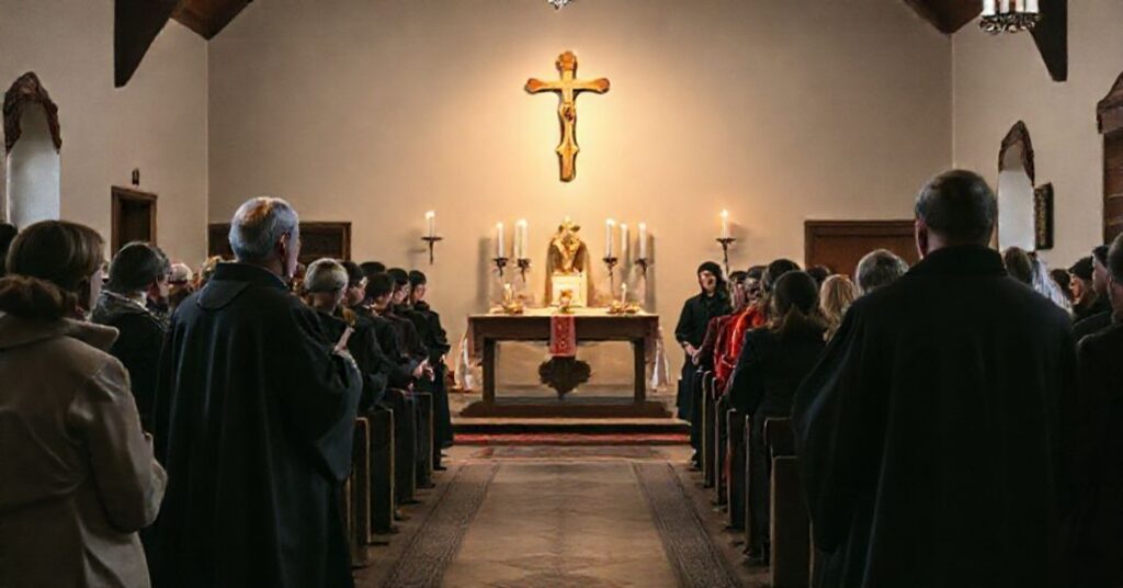 Sobór w Rokitnie podczas rekolekcji adwentowych z wolontariuszami Caritas