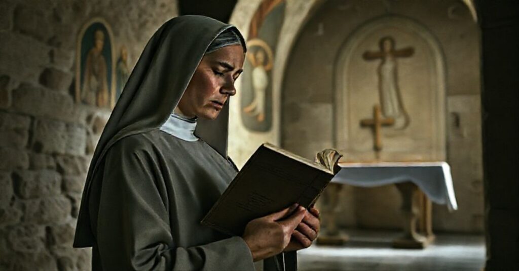 Sobórowa uzurpacja: Augustianka modli się w pustym klasztorze pod wpływem nowoczesnych herezji