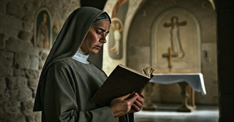 Sobórowa uzurpacja: Augustianka modli się w pustym klasztorze pod wpływem nowoczesnych herezji