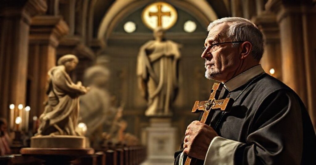 Sedevacantystyczny ksiądz w tradycyjnym kościele skrytykuje nowoczesną kanonizację pseudoświętych przez Leona XIV.