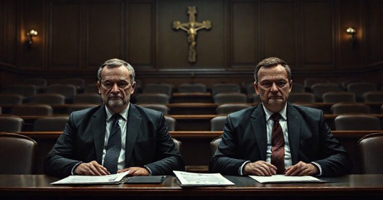 Szymon Hołownia i Włodzimierz Czarzasty w Sejmie, symbolizujący ich ignorancję w sprawach życia i śmierci