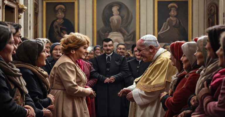 Senator Amy Klobuchar spotyka fałszywego papieża Leona XIV w Watykanie w sprawie ukraińskich dzieci.