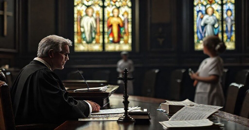 Sądownictwo katolickie: Sędzia Alexander Kemp i pielęgniarka Sandie Peggie w procesie dotyczącym ideologii genderowej