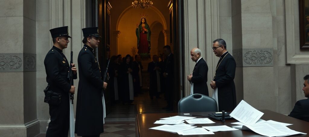 Korupcja w Bazylice Matki Bożej z Guadalupe: uzbrojone straże i tajemniczy audyt