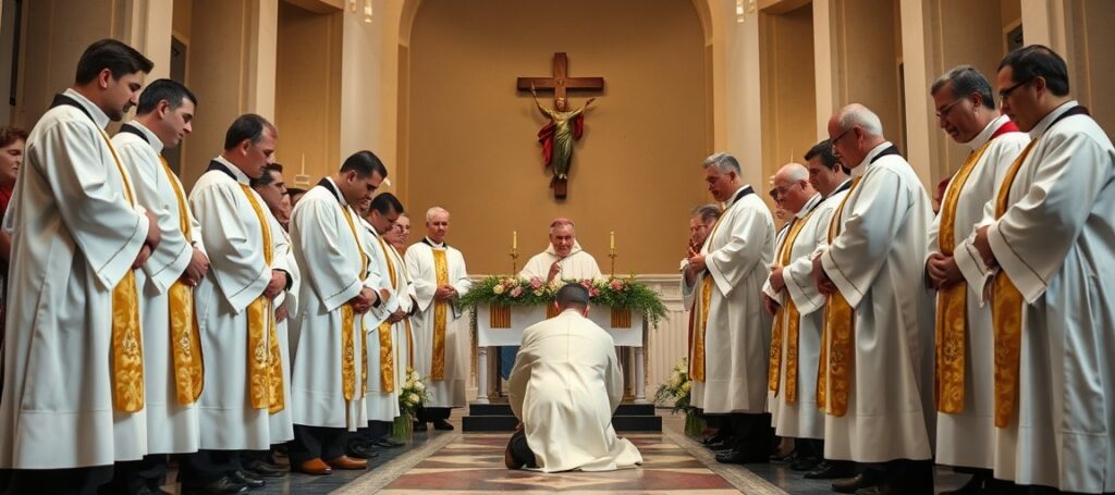 Ceremonia 'sakry biskupiej' Wacława Grądalskiego w Sanktuarium Matki Bożej Bolesnej w Skrzatuszu – symulacja bez mocy sakramentalnej