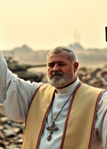 Pokój w Gazy tylko przez Chrystusa Króla - sobór katolicki w ruinach Sobór katolicki w ruinach Gazy - symbol nadziei i pokoju przez Chrystusa Króla