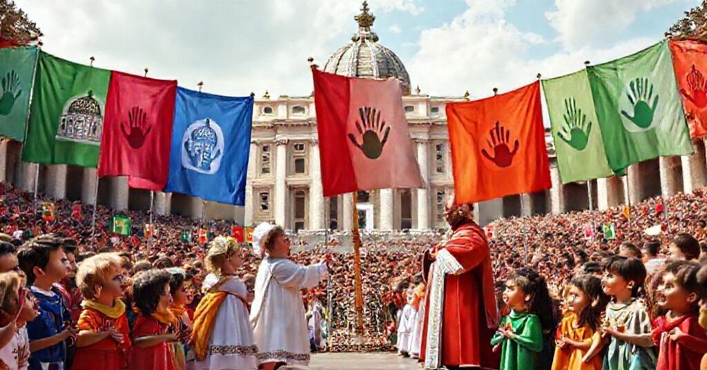 Soborowy Dzień Dziecka w Rzymie z udziałem dzieci z całego świata i pseudopapieża Leona XIV