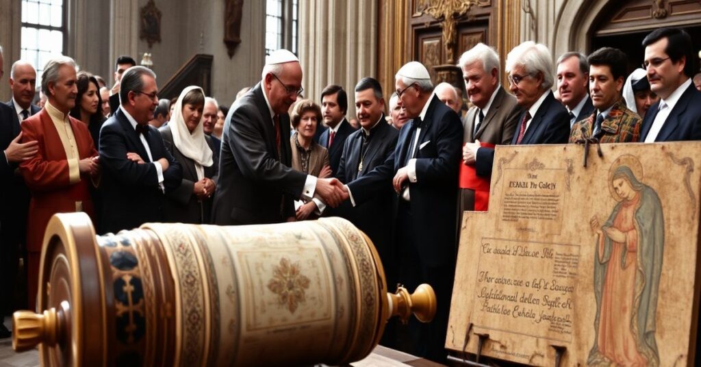 Soborowy ekumenizm: Jan Paweł II w synagodze - odrzucenie wyłączności Kościoła