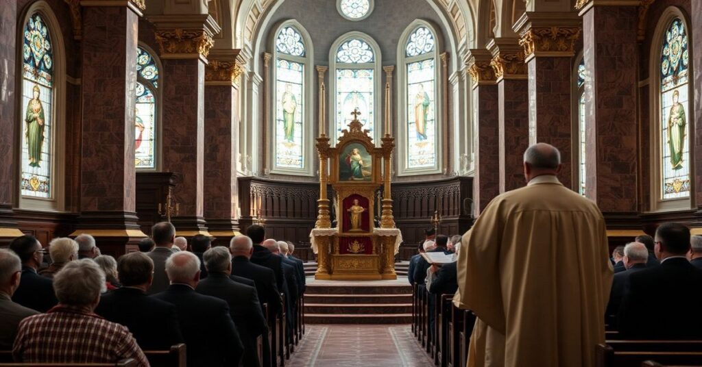 Kościół Narodzenia NMP i św. Józefa w Sobótce po kontrowersyjnej renowacji.