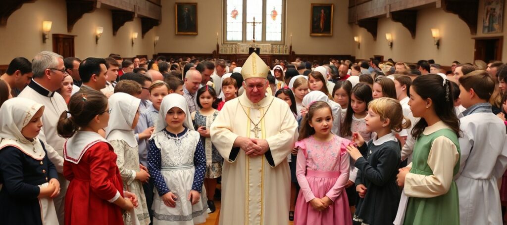 Spotkanie o apostolacie dzieci w Konstancinie-Jeziornie z udziałem abp. Tadeusza Wojdy SAC