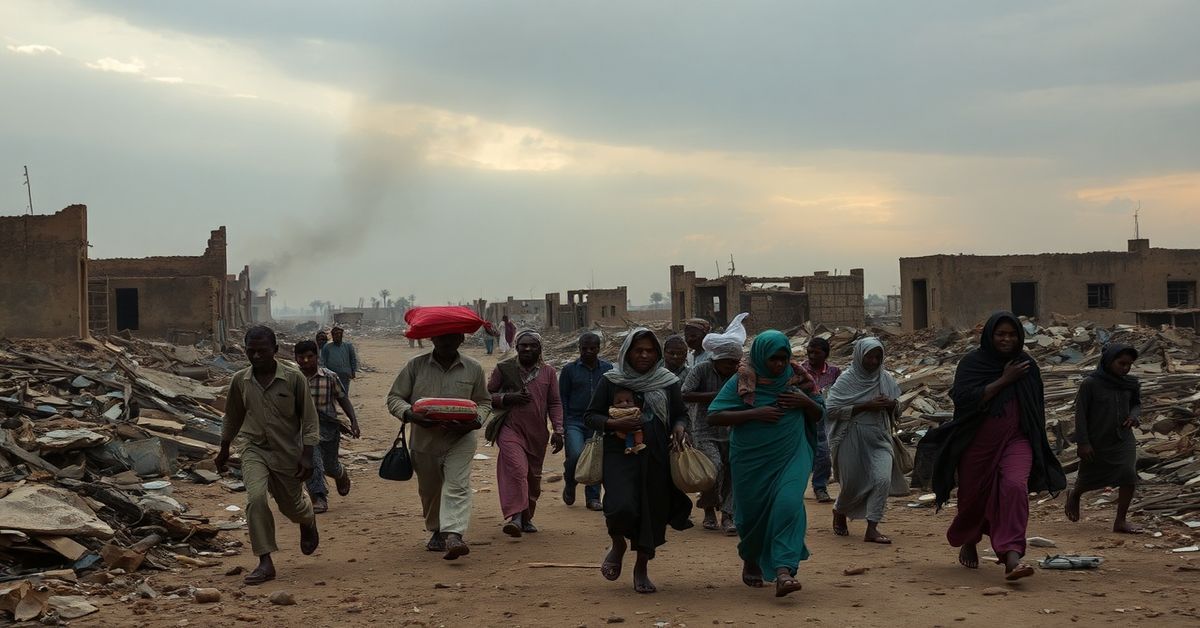 Oblężone miasto w Sudanie podczas wojny domowej w 2026 roku