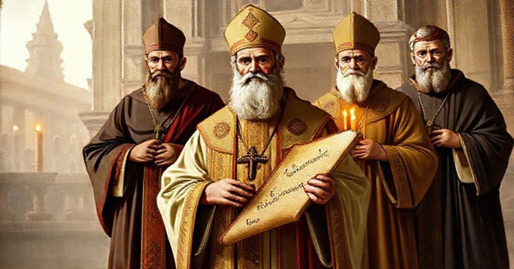 Św. Euzebiusz z Vercelli broniąc dogmatu Wcielenia przed arianami