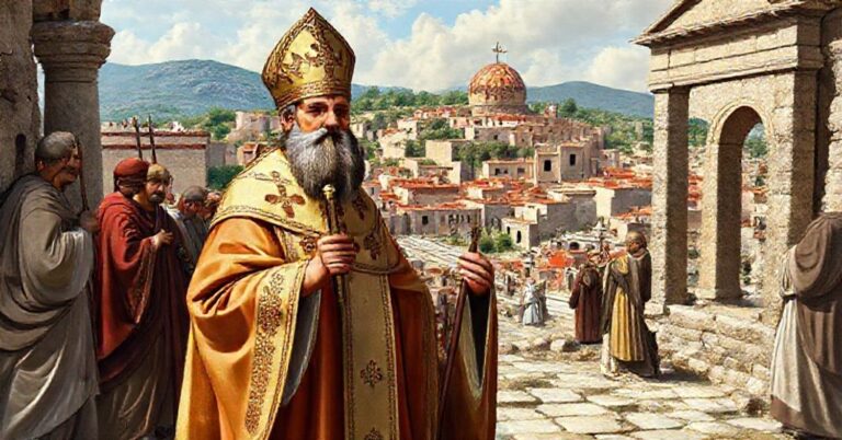 Sobór w Bari z relikwiami św. Mikołaja podczas tradycyjnych katolickich uroczystości