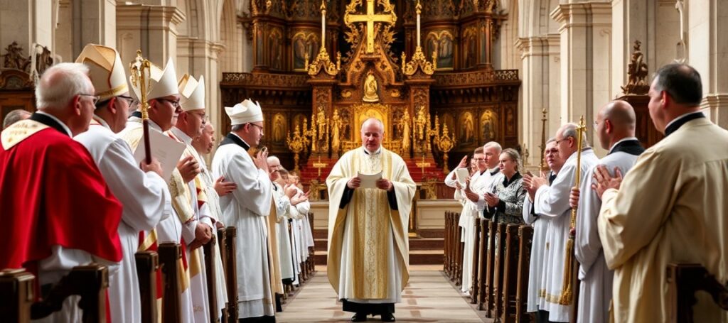 Sobótne święcenia kapłańskie w katedrze bielsko-białej z udziałem biskupa Romana Pindla