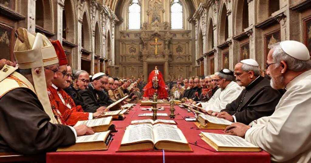 Uczestnicy sympozjum na Papieskim Uniwersytecie Świętego Krzyża dyskutują o aktualności "Dei Verbum" w tradycyjnym katolickim kontekście.