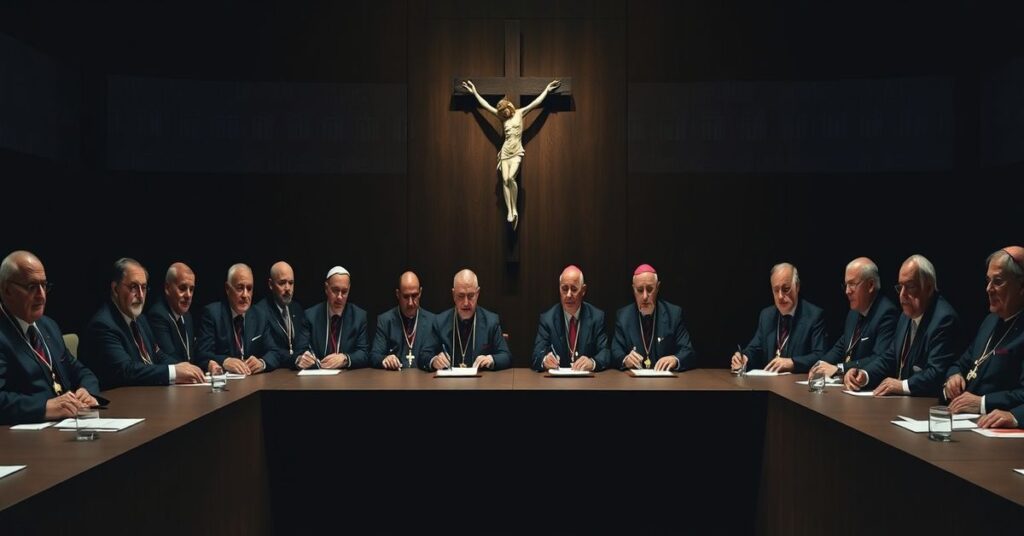 Grupa fałszywych biskupów i urzędników rządowych podpisuje kontrowersyjne porozumienie w Hiszpanii