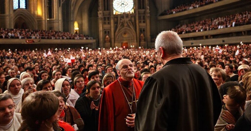 Pseudomistyczne zgromadzenie w sercu modernistycznej apostazji w Paryżu z udziałem 'kardynała' Grzegorza Rysia