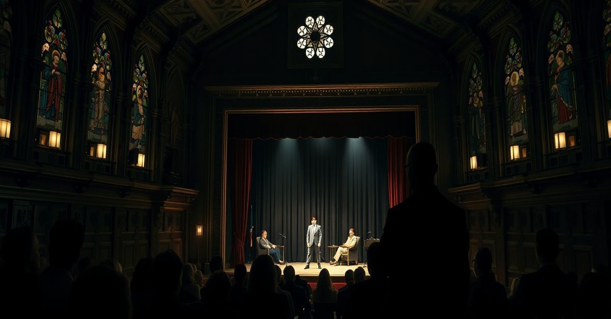 Teatr Żeromskiego w Kielcach - apostazja w świetle tradycji Teatr Żeromskiego w Kielcach - krytyka modernistycznej sztuki w świetle tradycyjnego katolicyzmu
