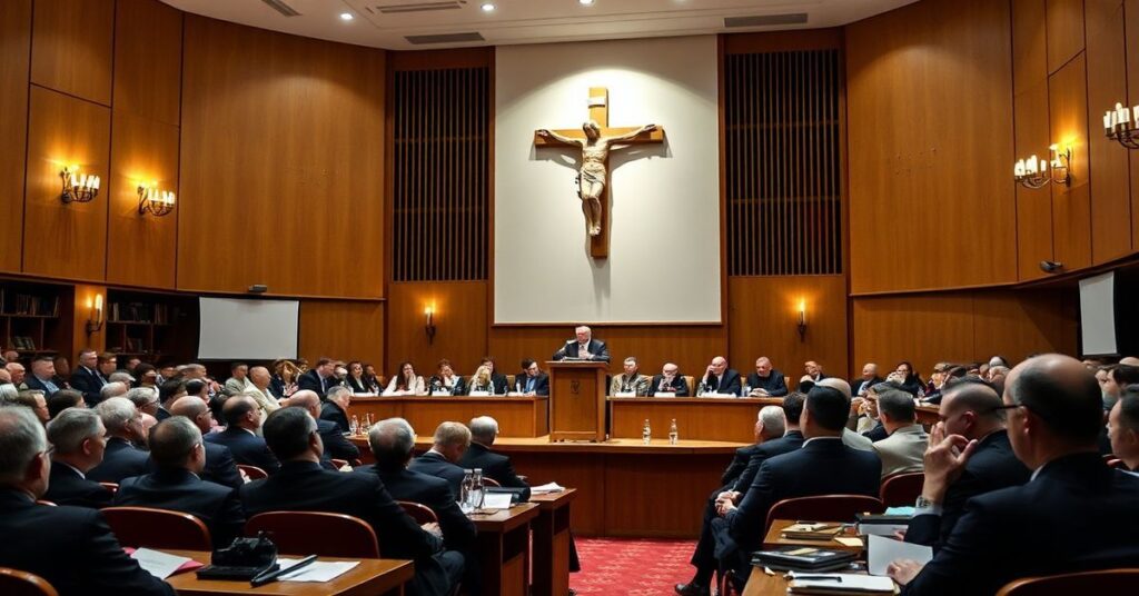 Konferencja teologiczna na UKSW w Warszawie z udziałem 'biskupa' Piotra Jareckiego