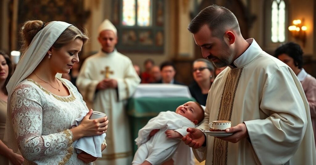 Cerkiewne chrzestne Obrzędy w tradycyjnym Kościele katolickim pod kątem sedewakantystów
