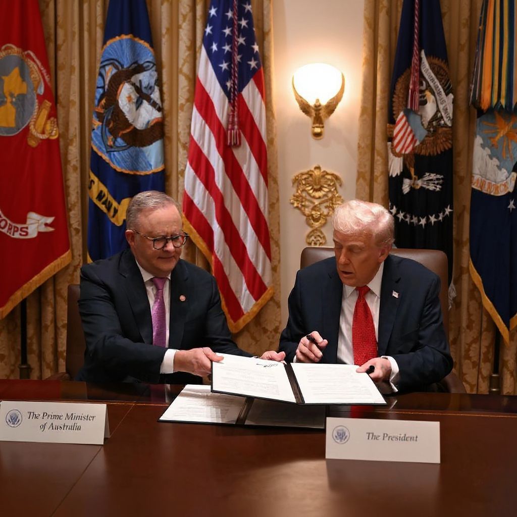 Transformed: Militarystyczny pakt USA-Australii jako przejaw światowego materializmu