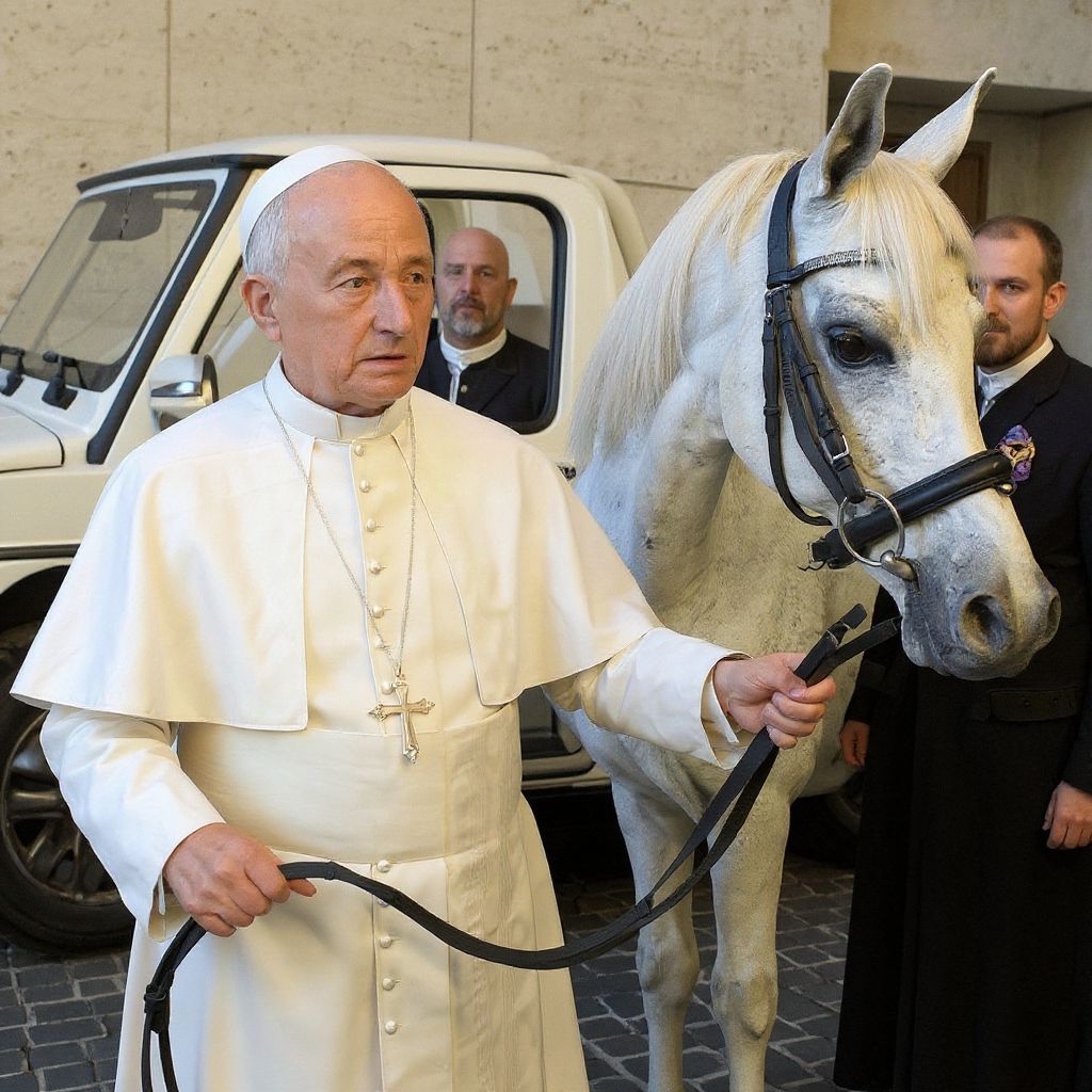Transformed: Koń Proton i światowe rozrywki antypapieża w Castel Gandolfo