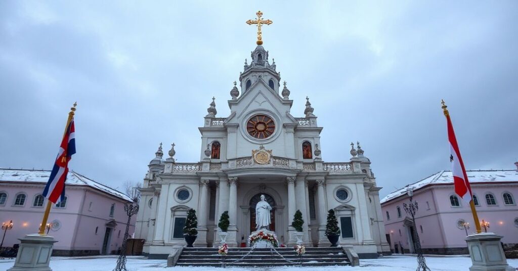 Greckokatolicka liturgia Wielkiego Czwartku z 'patriarszą' Św. Szewczukiem bez prawdziwej ofiary Chrystusa