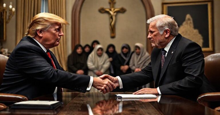 Spotkanie Donalda Trumpa z syryjskim uzurpatorem Ahmedem al-Sharaa w Waszyngtonie przy milczącej akceptacji prześladowań katolików w Syrii