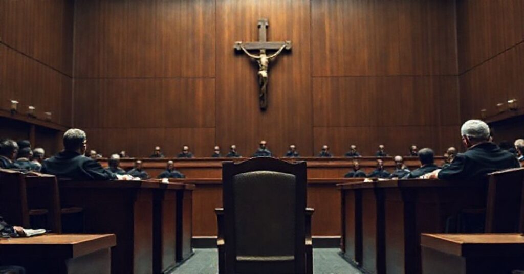 Sądownictwo świeckie jako zastępcza sprawiedliwość bez Chrystusa Króla