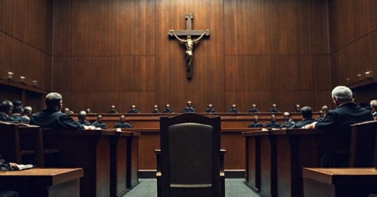 Sądownictwo świeckie jako zastępcza sprawiedliwość bez Chrystusa Króla