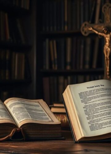 Tygodnik Powszechny: Kulturowe Bałwochwalstwo w Służbie Apostazji Ciemne pokoje katedry z książkami i krzyżem przedstawiającymi niebezpieczne błędy modernistyczne promowane przez Tygodnik Powszechny