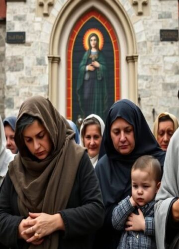 Ukraińskie wdowy przed Jasną Górą - bolesna pustka bez Chrystusa Ukraińskie wdowy przed Jasną Górą - brak chrześcijańskiego kontekstu w pomocy humanitarnej